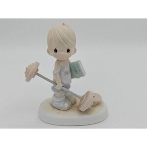 Precious Moments Believe the Impossible Figurine Enesco 109487 1987 Taiwan Rare